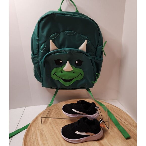 Dinosaur Backpack & Sneaker Set – Toddler Boys – Size 6 - Picture 1 of 7